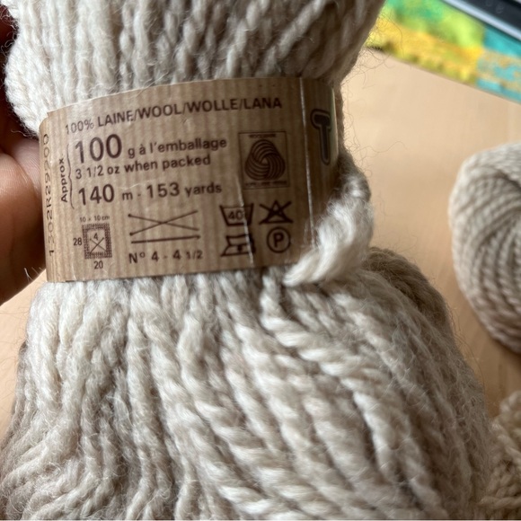 Vintage wool skeins chat botté toison d’or - Picture 2 of 5